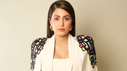 Hina Khan gave a message for people fighting cancer said we may be scarred but we must not be scared