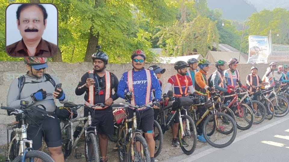 Riders will go from Manali to Leh by cycling 50 km daily, Indore's Ashok Golane will lead