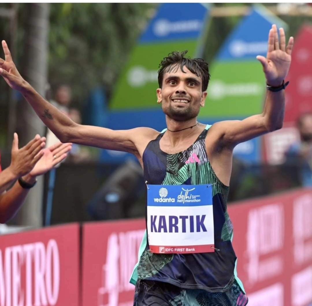 UP: Kartik won gold medal in National Athletics Competition, missed to be a part of Paris Olympics