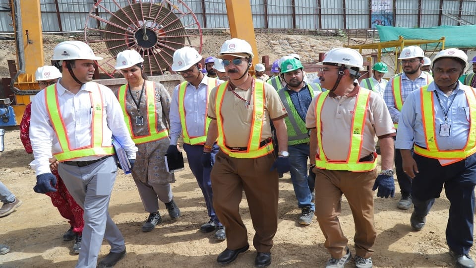 Delhi Metro has shown speed in construction work of corridors in fourth phase in Delhi