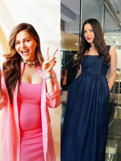 रुबीना दिलैक और गौहर खान