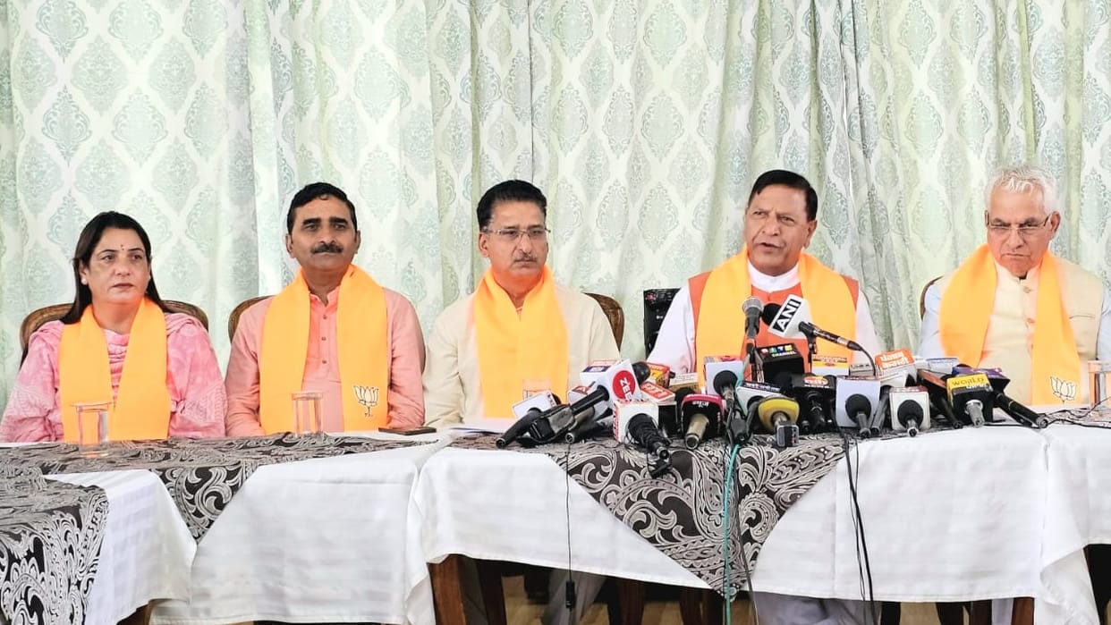 Rajiv Bindal said Congress govt is protecting mining, junk and chitta mafia in Himachal