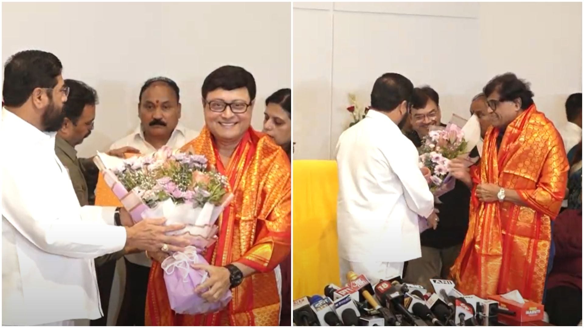 Dharamveer 2 Poster Launch Bobby Deol CM Eknath Shinde Ashok Saraf Sachin Pilgaonkar