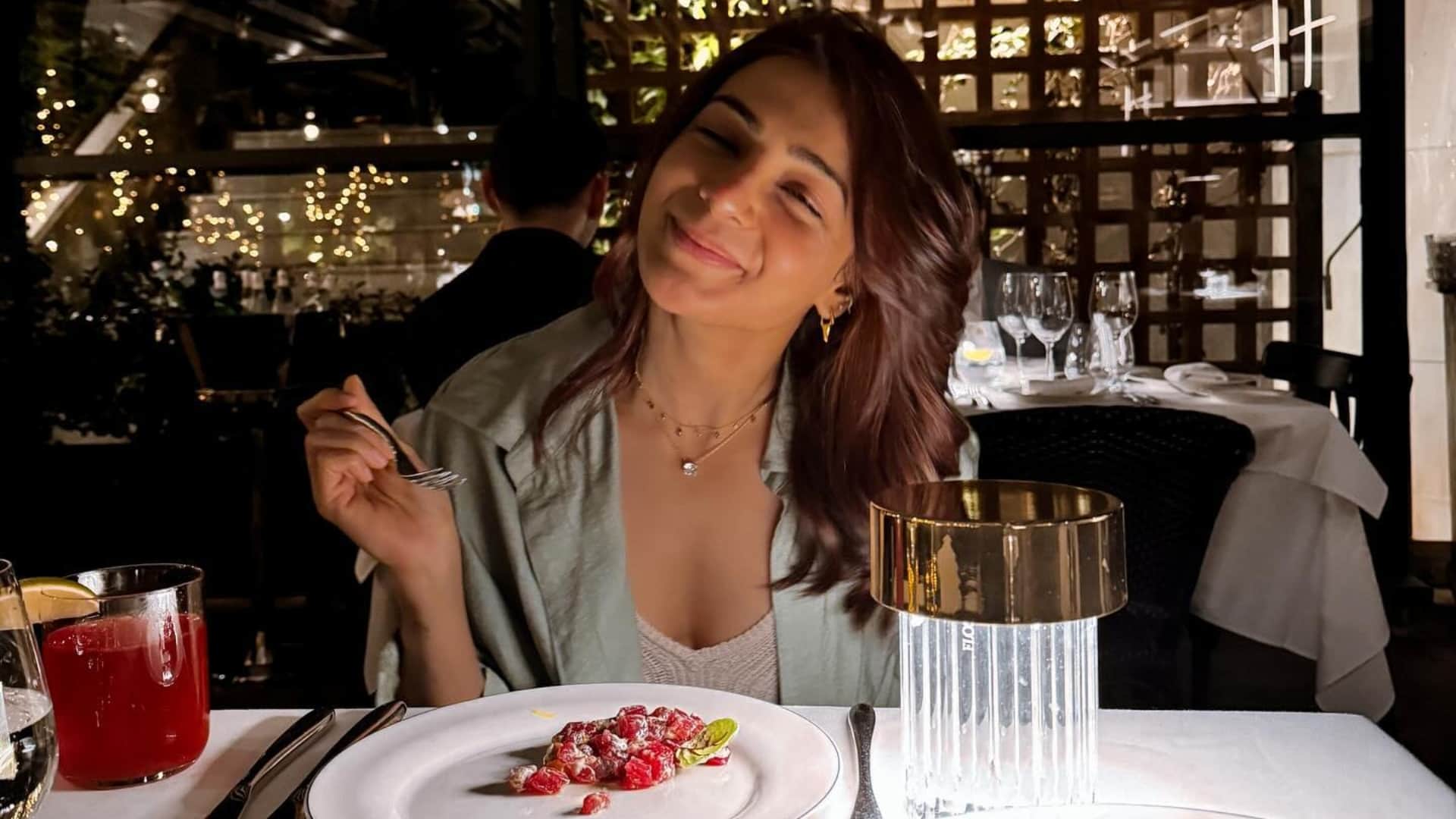 Samantha talked about good food user said she advertised such brands which are not good for health