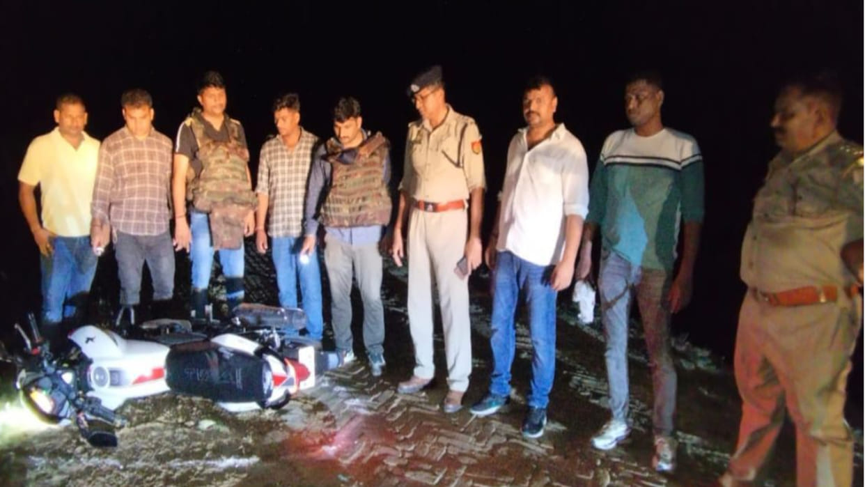 Gang rape accused in Siddharthnagar got into an encounter with police, injured