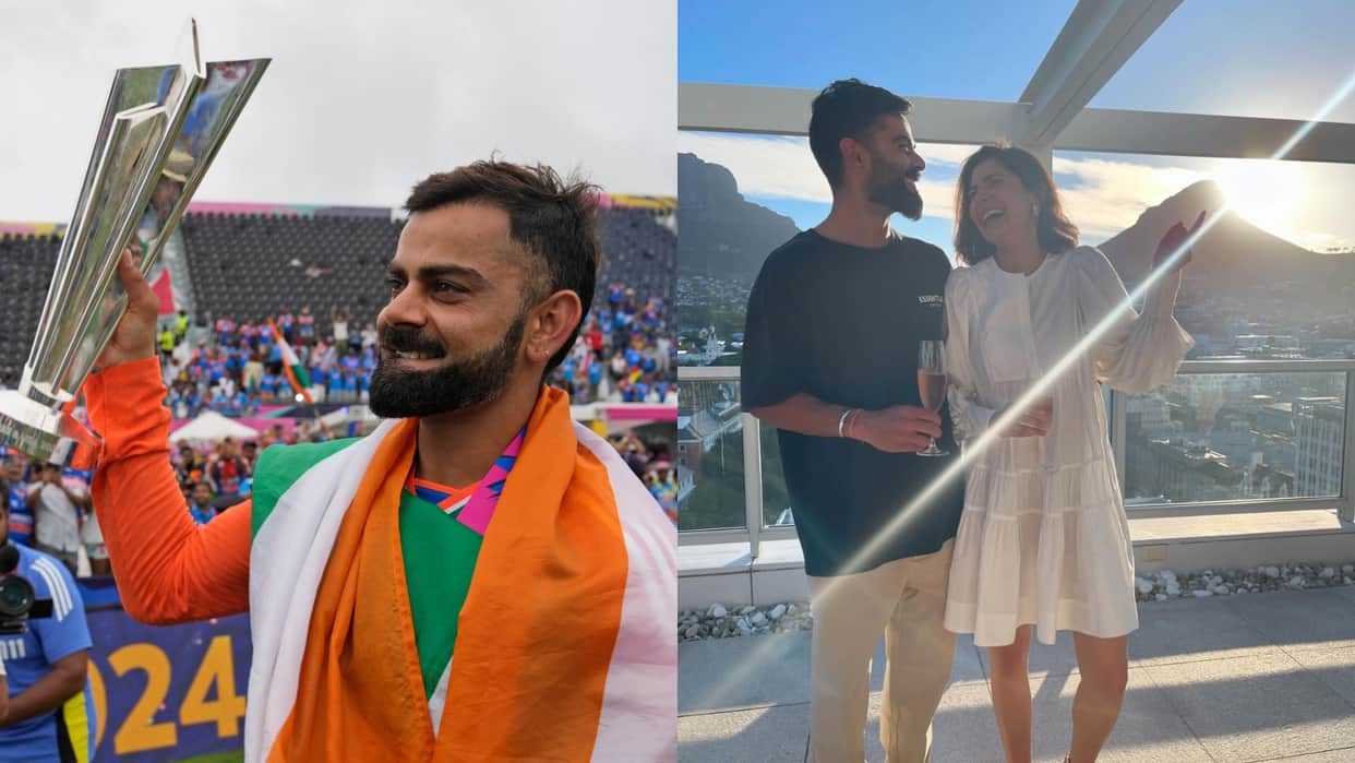 Virat Kohli made an emotional post for Anushka Sharma after the World Cup victory