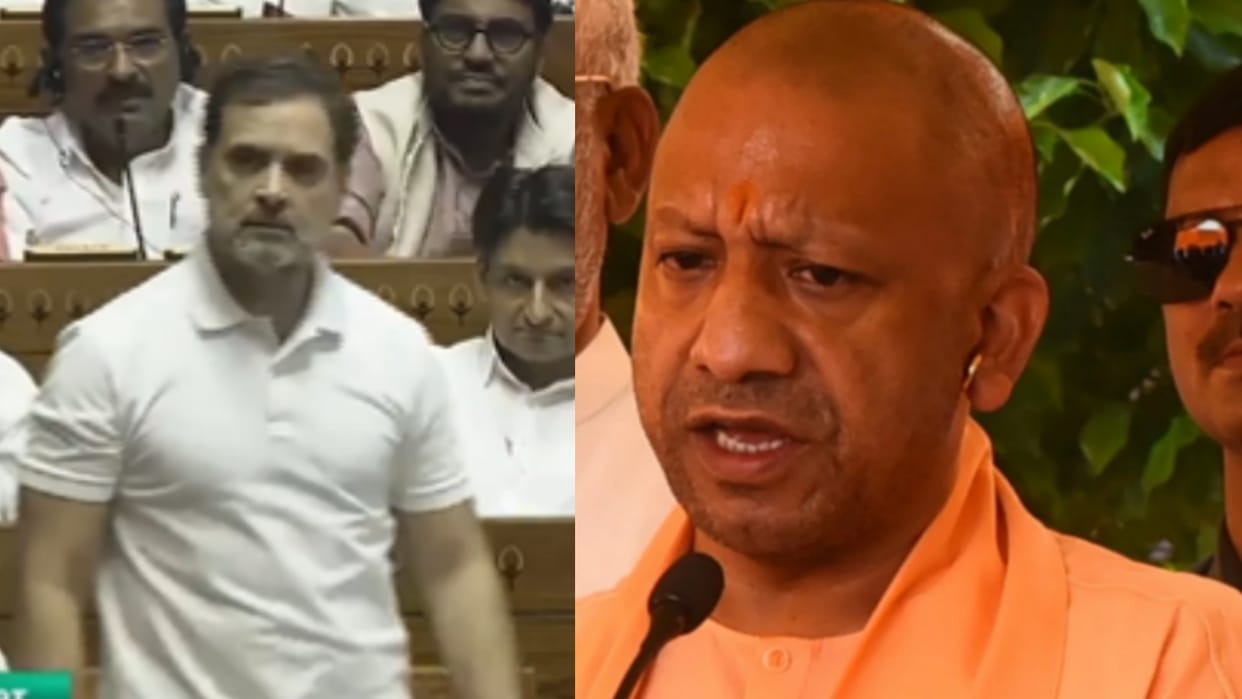 UP: CM Yogi Adityanath replied back on Rahul Gandhi's Hindu remark