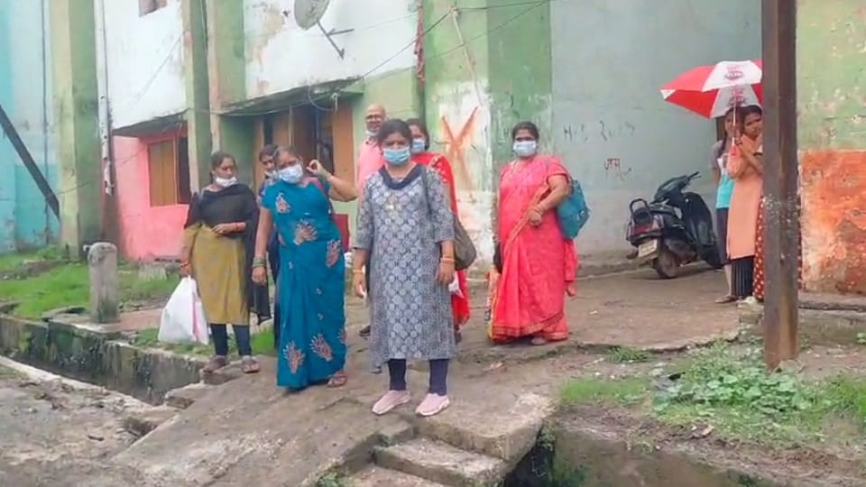 Bilaspur: अटल आवास में फैला डायरिया
