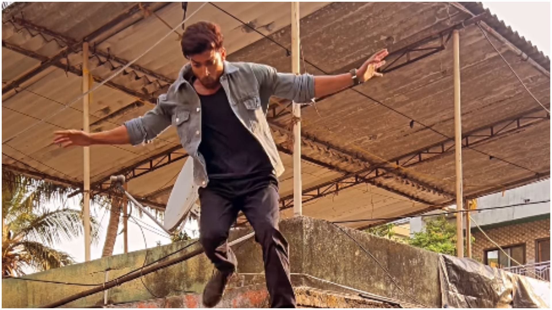 Gurmeet Choudhary Get ready for high octane action for debut series Commander Karan Saxena shares BTS Video