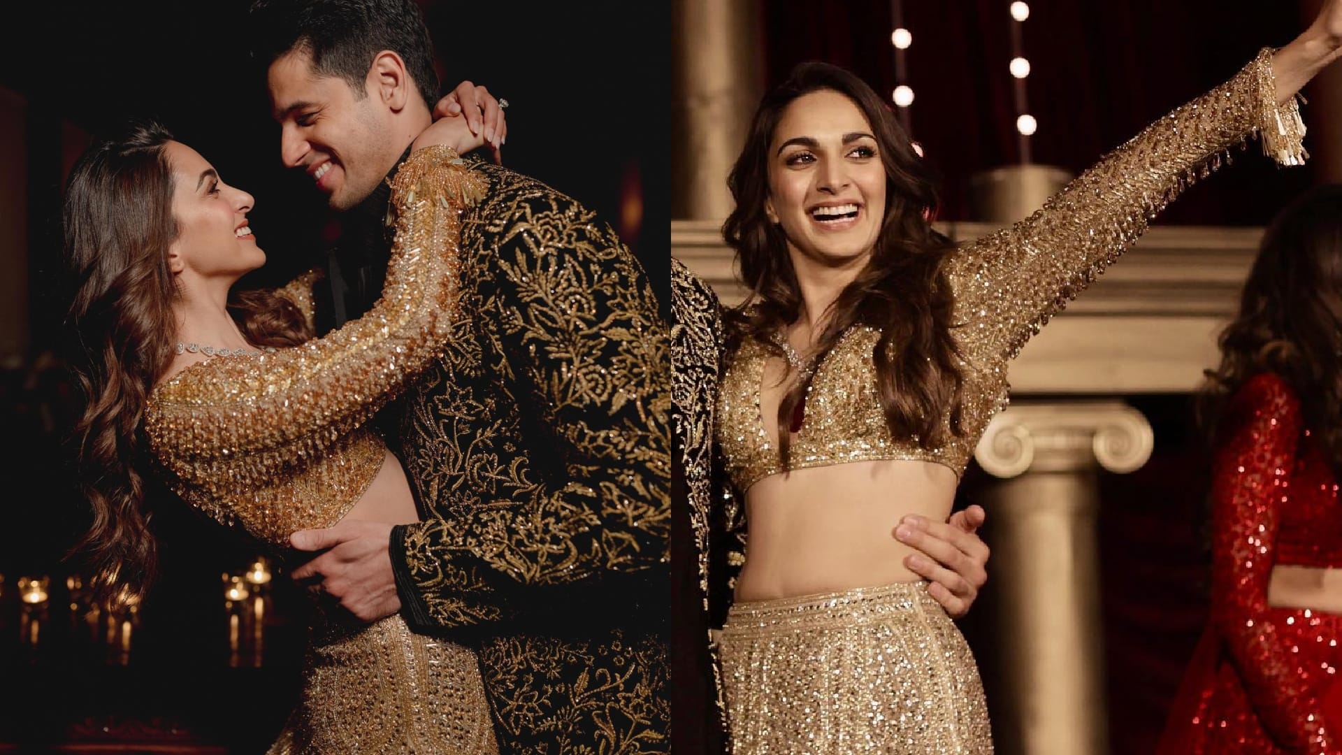 Kiara Advani sangeet special Lehenga had 98 thousand swarovski crystals