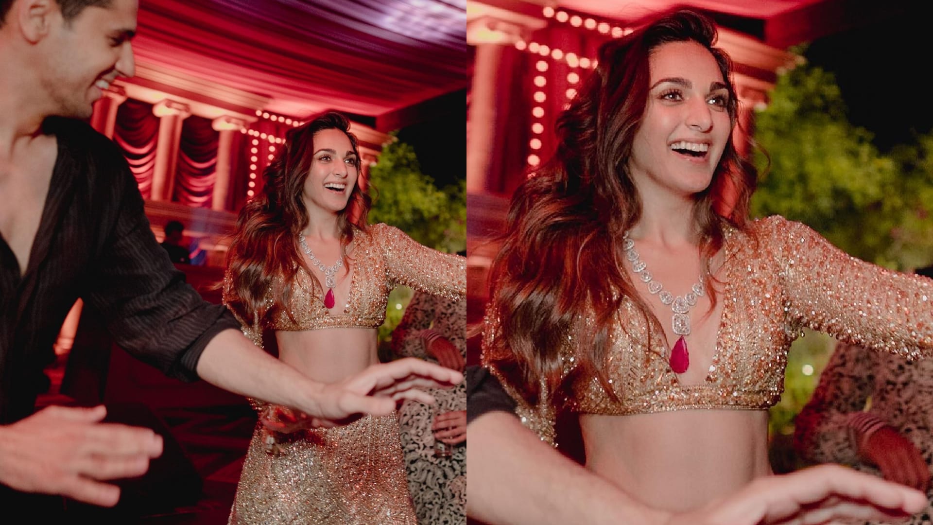 Kiara Advani sangeet special Lehenga had 98 thousand swarovski crystals