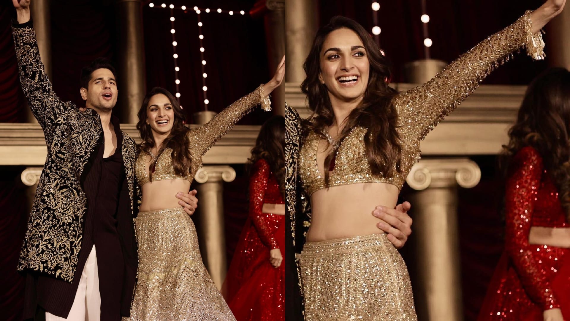 Kiara Advani sangeet special Lehenga had 98 thousand swarovski crystals