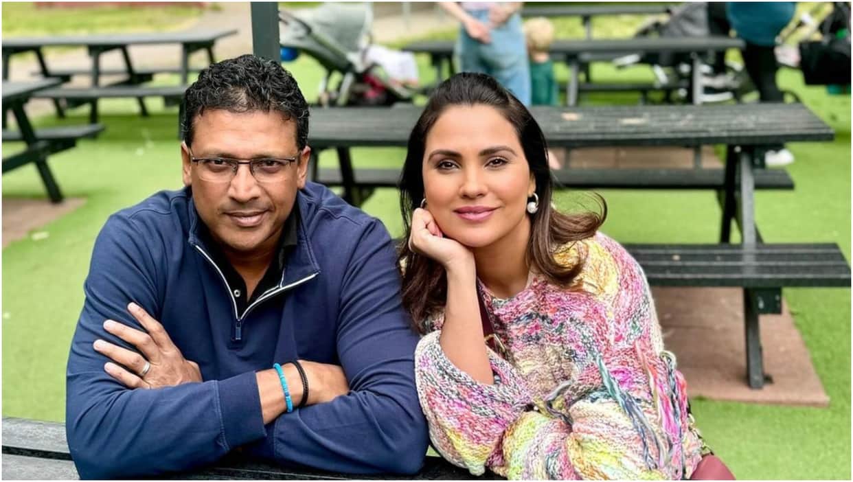 Welcome to Jungle actress Lara Dutta enjoyed Wimbledon with Husband Mahesh Bhupathi and daughter Saira