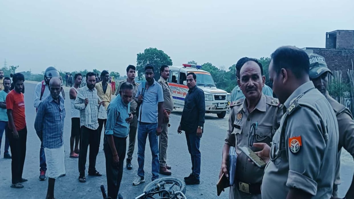 Farrukhabad: Mother and son from Mainpuri died in a truck collision
