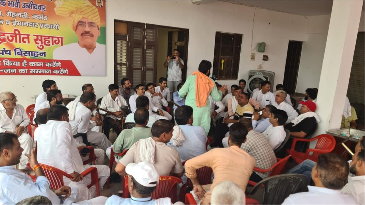 Jhajjar: Sarpanches boycotted CMs program, said- not satisfied with the government decision