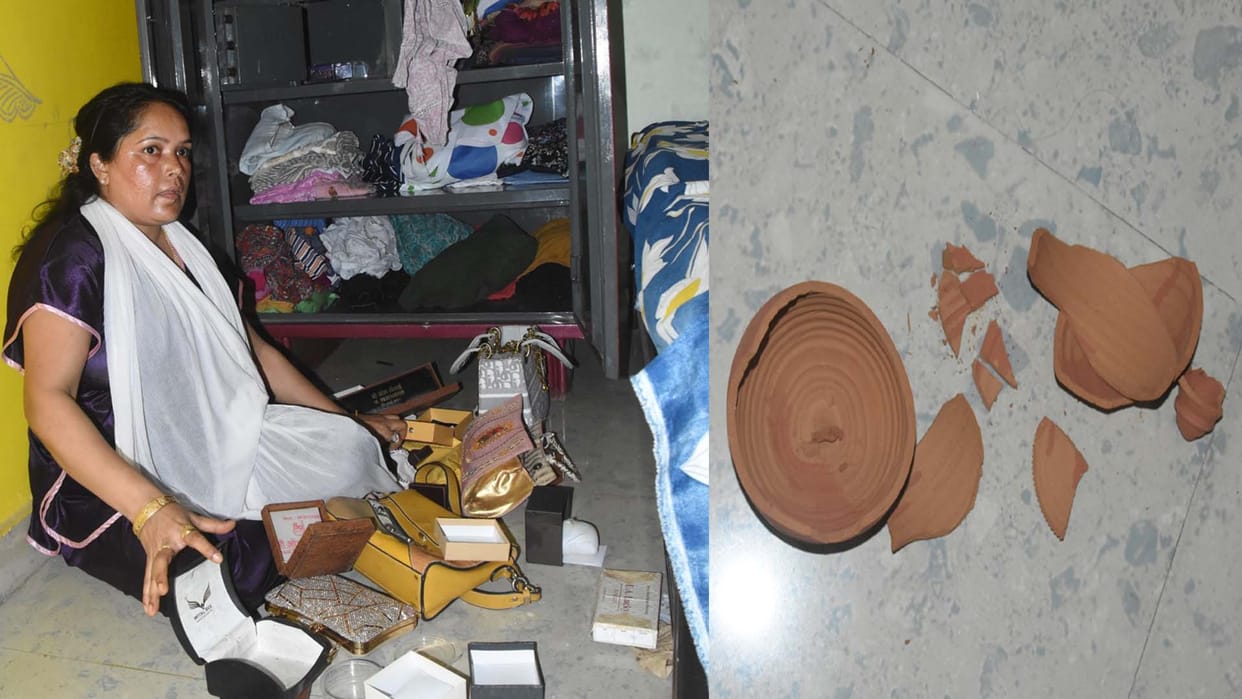 Kanpur: 20 lakhs stolen from a tile businessman house