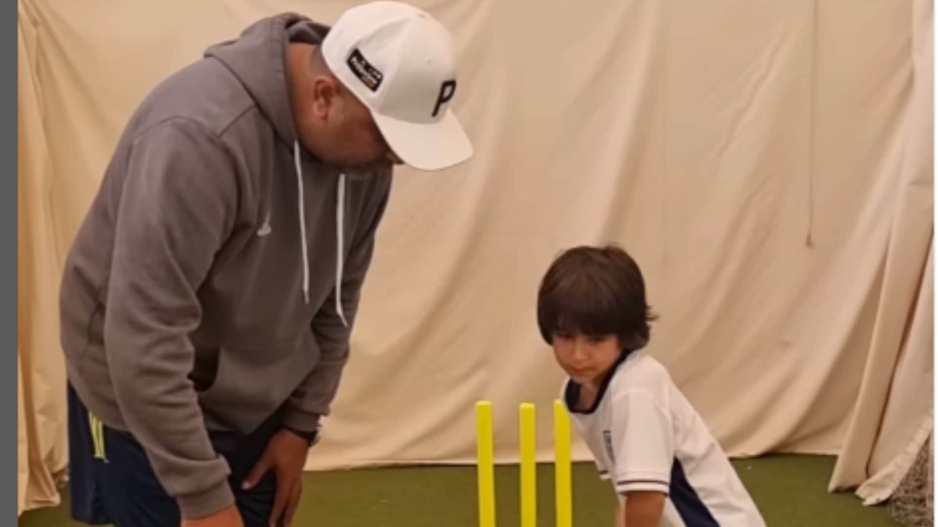 Saif Ali Khan and Taimur Ali Khan played cricket together actor explains family cricketing history to son