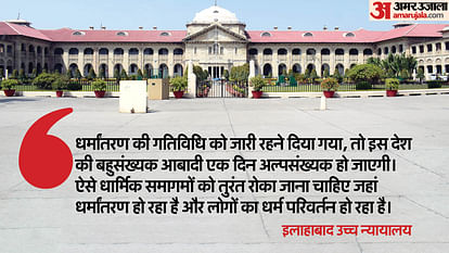 Why is Allahabad High Court concerned about conversion and majority population