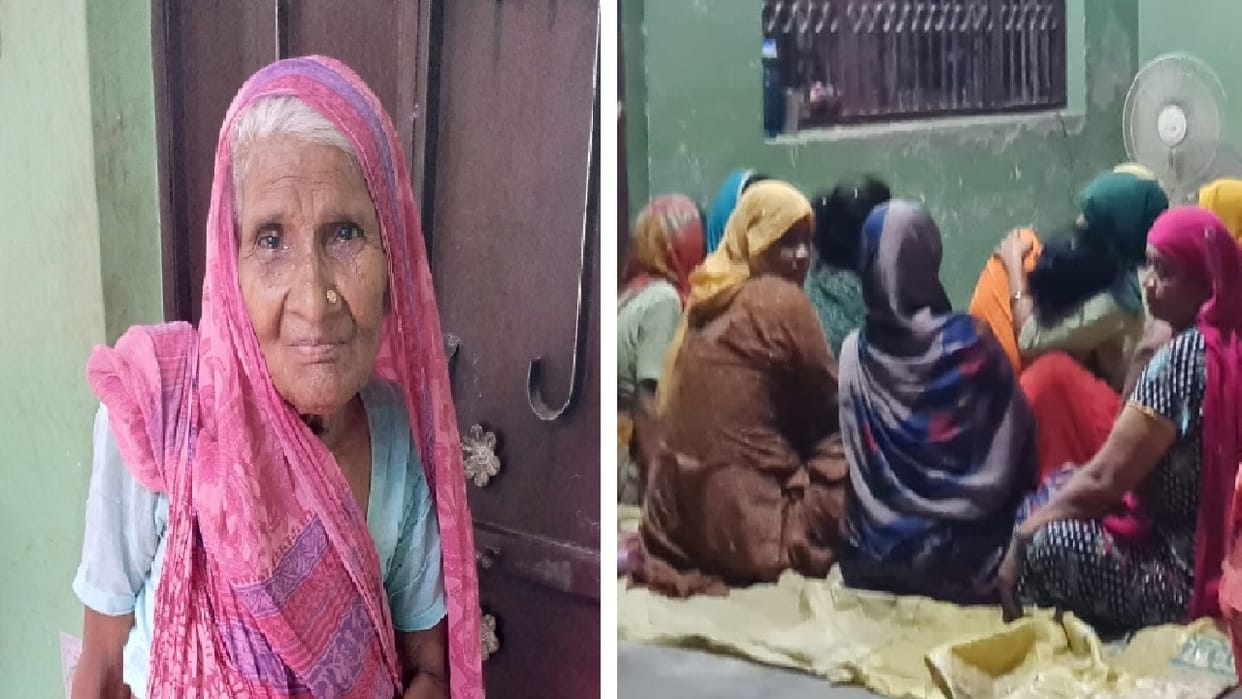 Hathras Accident Bulandshahr old woman and daughter die in stampede