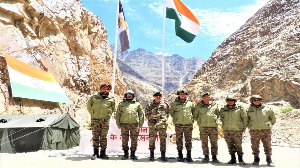Galwan: Indian Army released photo of Galwan; Army Chief reached LOC, gave strong message to China-Pakistan