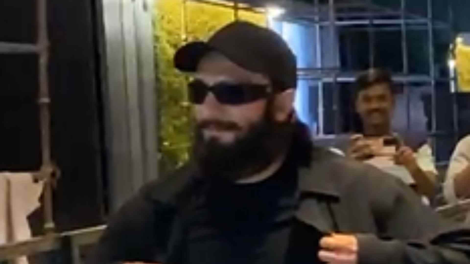 Deepika Padukone Ranveer singh spotted to watch Kalki 2898 AD in different car actor beard gives new signs