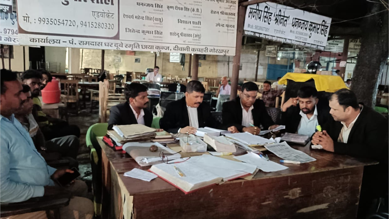 After 50 years in the Gorakhpur court, peeping into the law books again