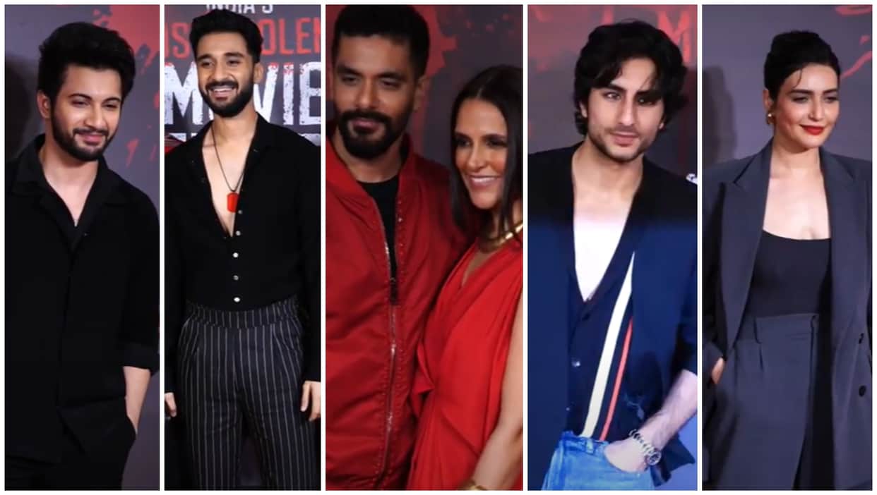 Many celebs including Mouni Roy Ramesh Taurani star cast of Kill attends premiere of India most Violent film