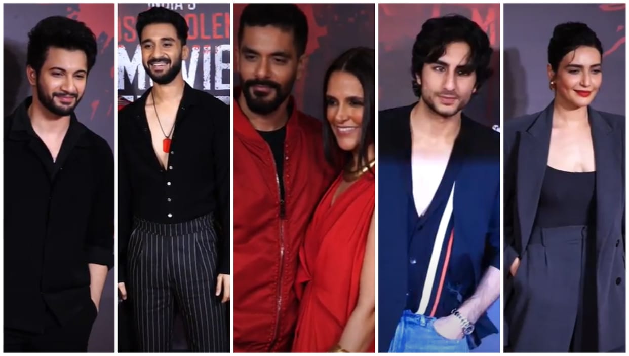 Many celebs including Mouni Roy Ramesh Taurani star cast of Kill attends premiere of India most Violent film