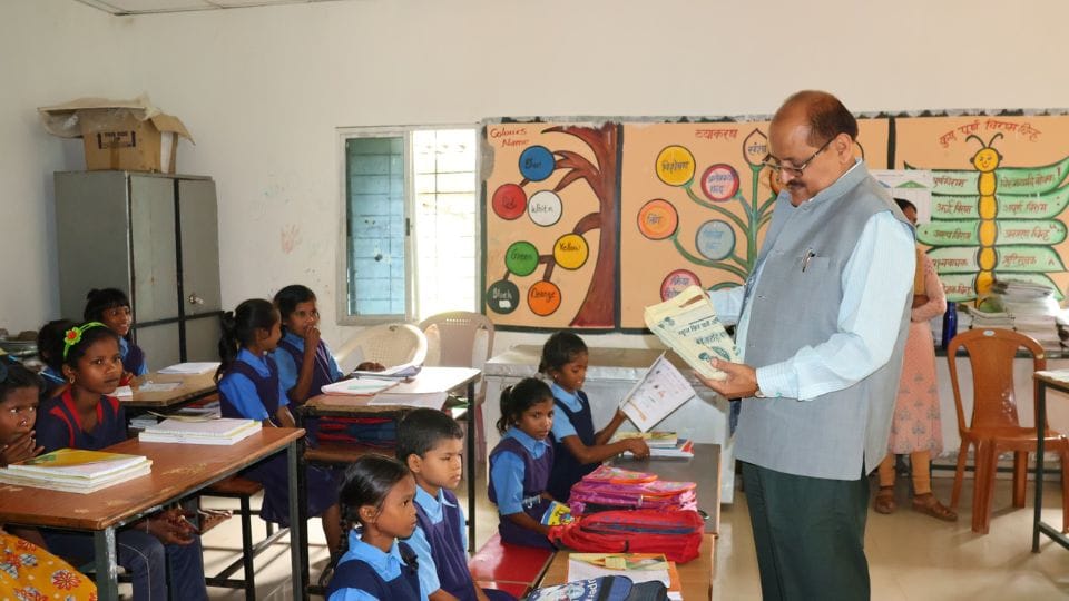 Bijapur Collector Anurag Pandey visited Gangalur area