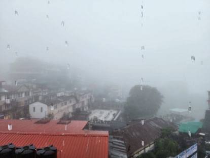 Uttarakhand Weather Monsoon Heavy Heavy rainfall debris at many places on Mussoorie Dehradun road Road Closed