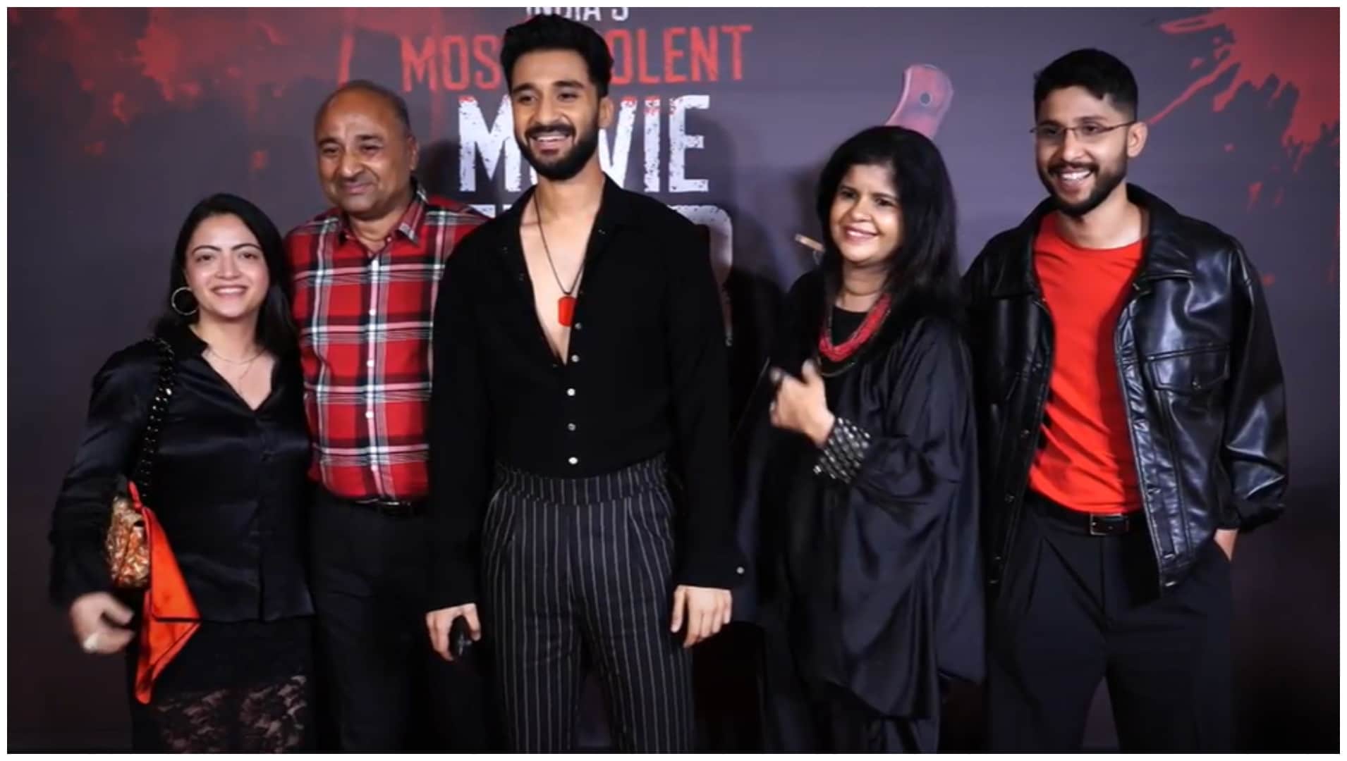 Many celebs including Mouni Roy Ramesh Taurani star cast of Kill attends premiere of India most Violent film