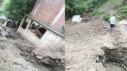 Himachal Weather: भारी बारिश से सराज में तबाही, पंडोह डैम के पास हाईवे धंसा, 63 सड़कें ठप, देखें तस्वीरें Himachal Weather: Heavy rains cause devastation in Seraj, highway near Pandoh Dam collapses, many roads blocke