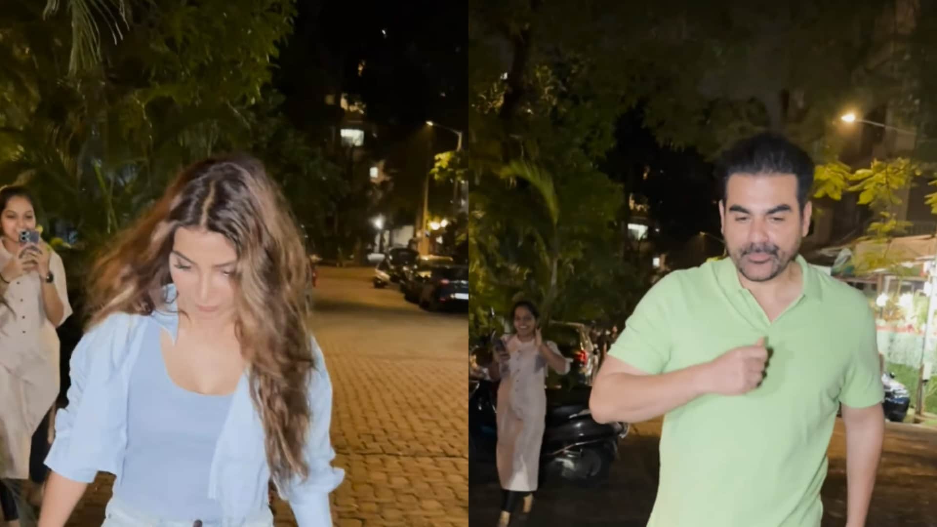 Arbaaz Khan Sshura Khan spotted outside hospital paparazzi asked if there is any good news