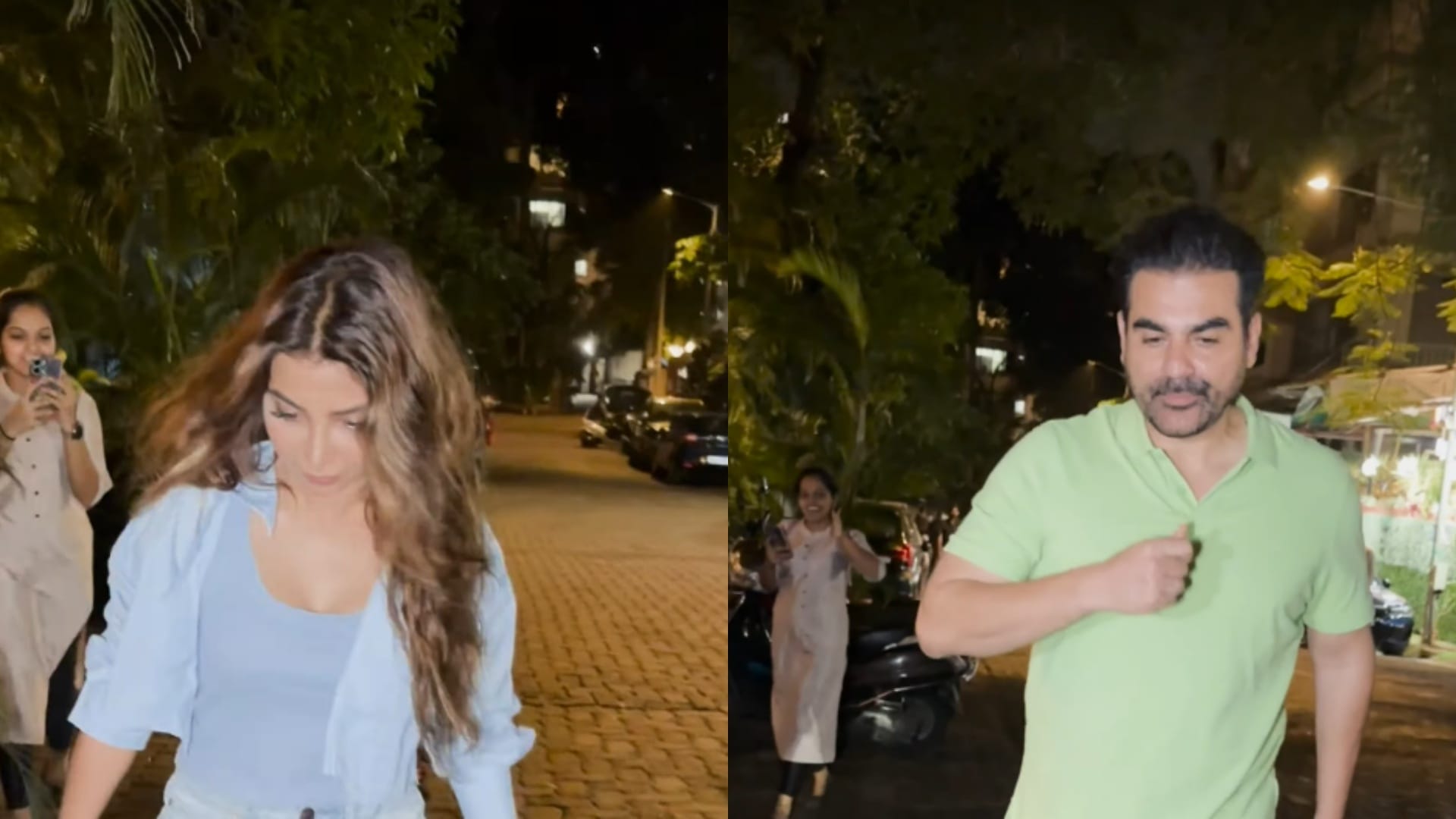 Arbaaz Khan Sshura Khan spotted outside hospital paparazzi asked if there is any good news