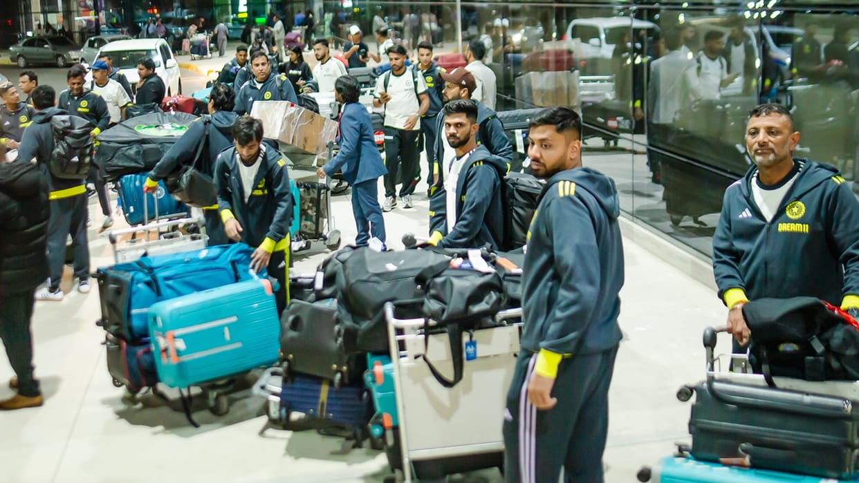 Shubman Gill-led new-look Team India lands in Harare for 5 match T20I series against Zimbabwe