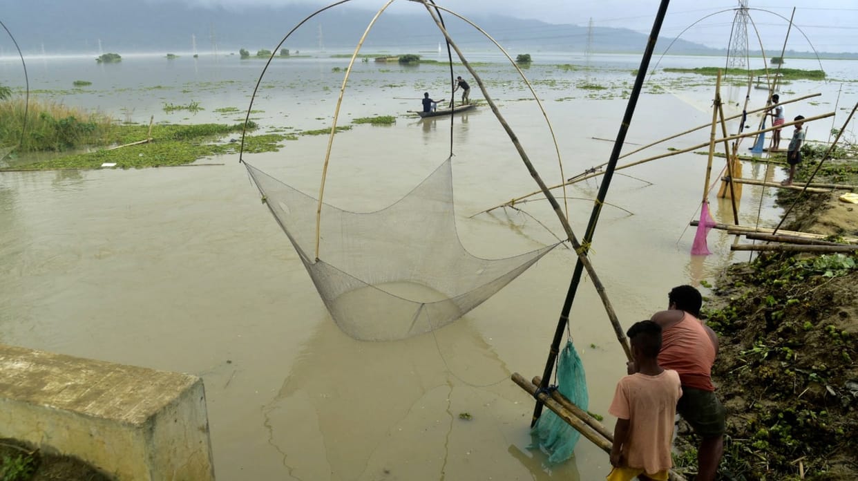 Assam flood situation deteriorates16.50 lakh people affected in 29 districts news in hindi