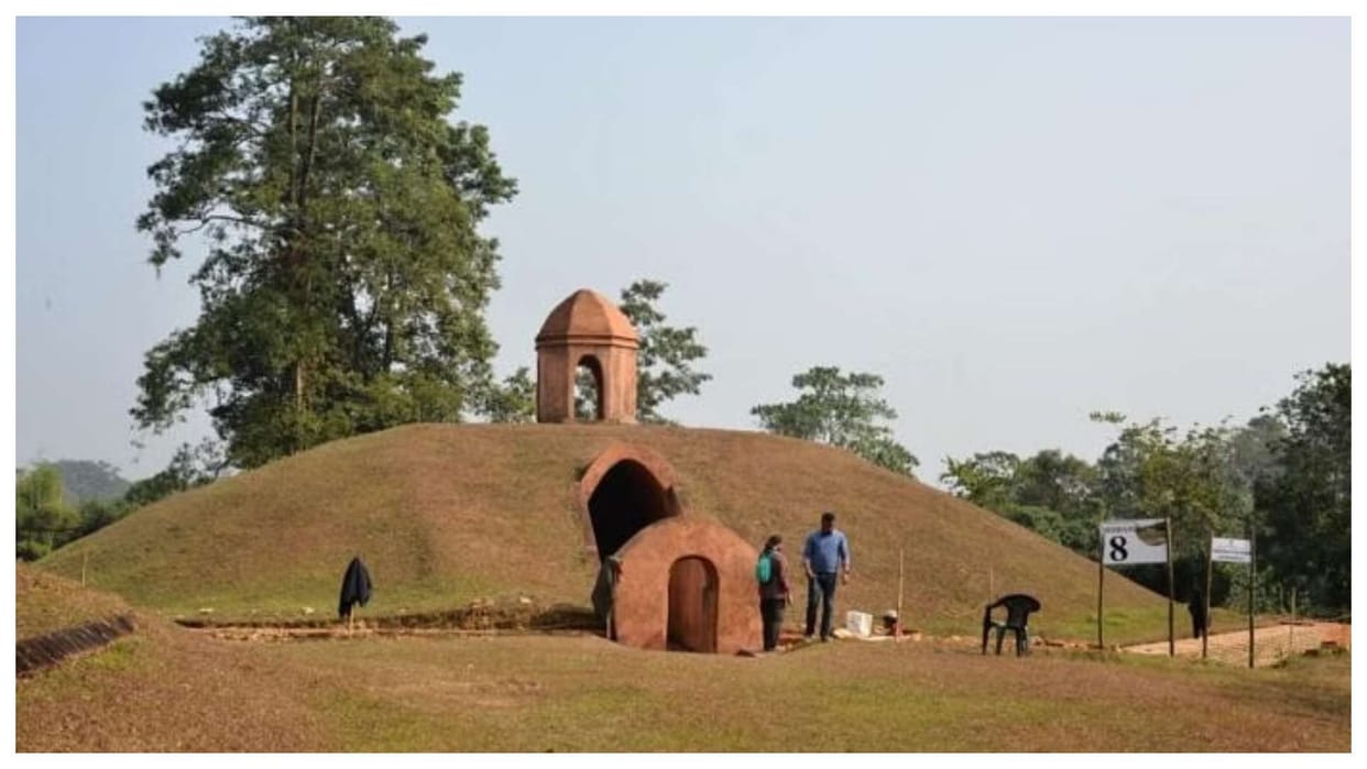 Mound-burial system of Ahom dynasty in Assam included in UNESCO World Heritage List news in hindi