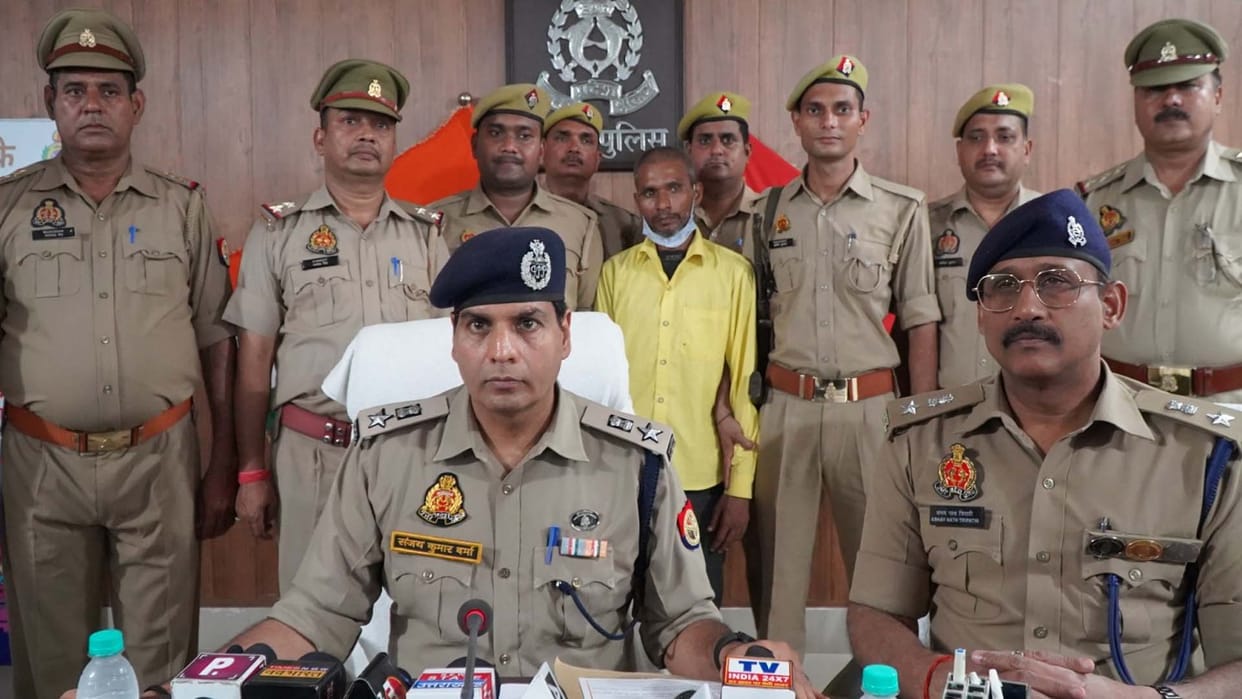 Etawah: Prisoner who escaped from court arrested in Bakewar