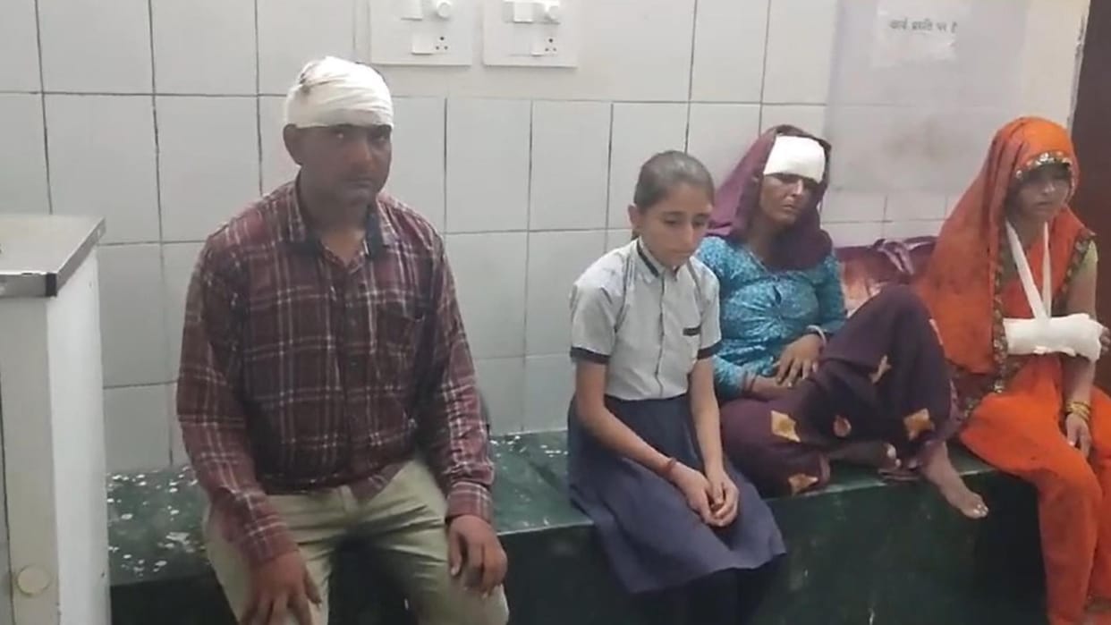Attempt to run tractor over family members in land dispute