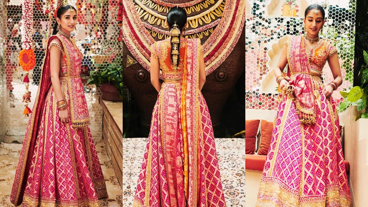 Anant Radhika Wedding rituals radhika merchant wears her mom jewellery on mameru unseen photos