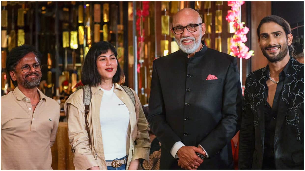 Baahubali actor Sathyaraj and prateik babbar starts shoot for salman Sikandar Nadiadwala Grandson welcome both