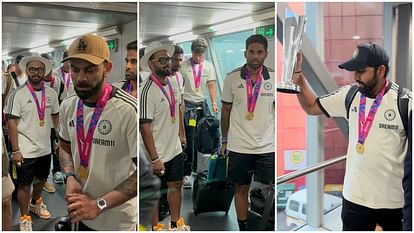 World champion Indian team reached Delhi from Barbados, meeting with PM, victory parade in Mumbai