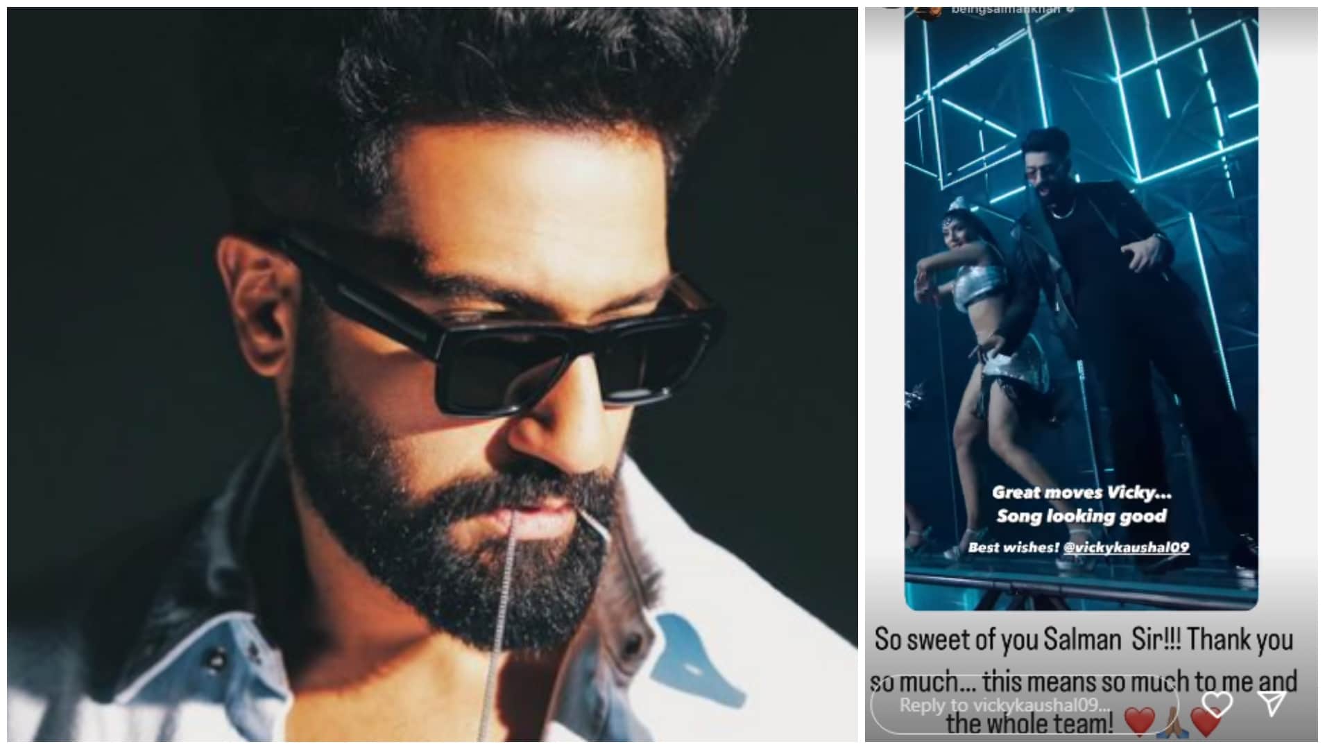 Sikandar actor Salman Khan praised Vicky Kaushal dance moves in Bad Newz viral song Tauba Tauba
