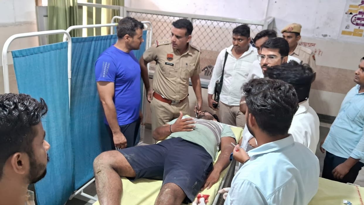 Case of robbery of from bank cash van in Sonipat, accused arrested after encounter; shot in the leg
