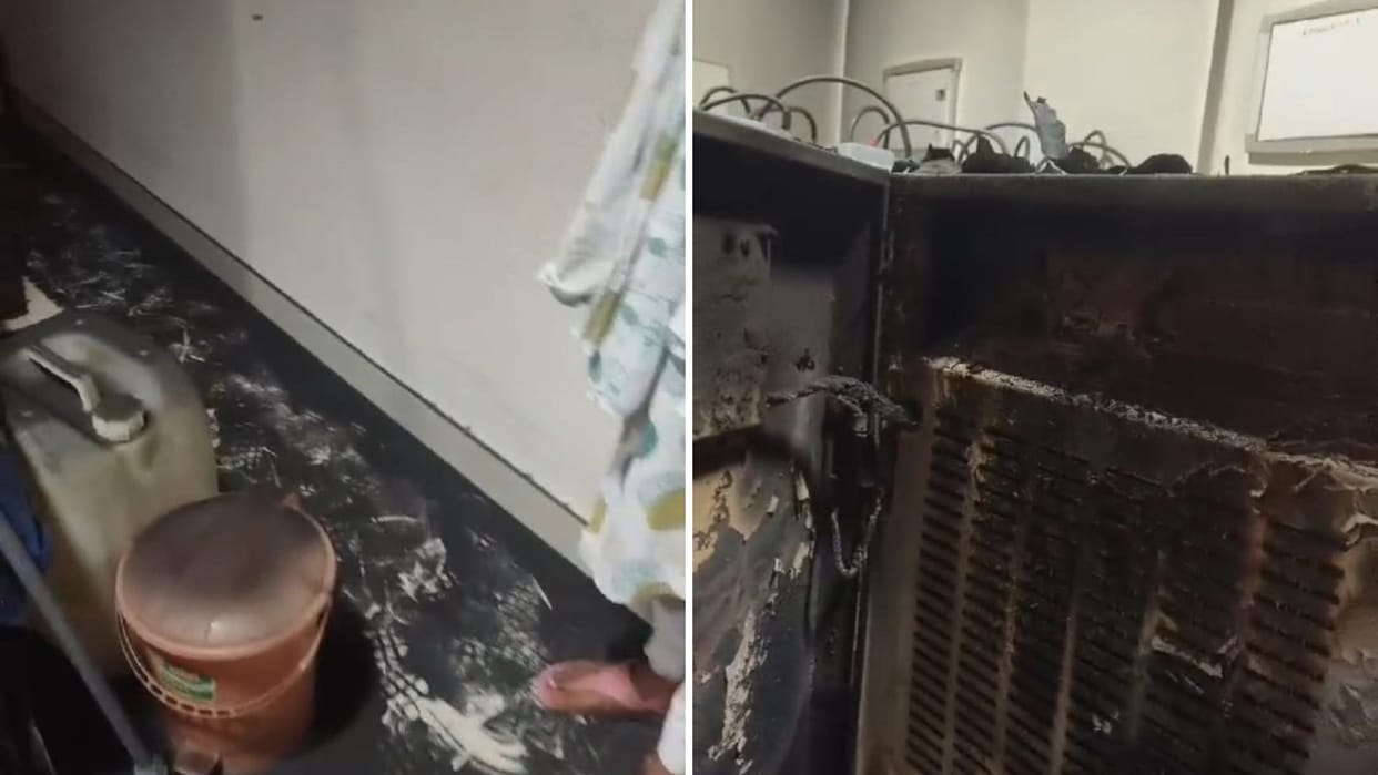 Fire breaks out radiotherapy centre in bhu hospital 50 cancer patients return UPS burnt ashes