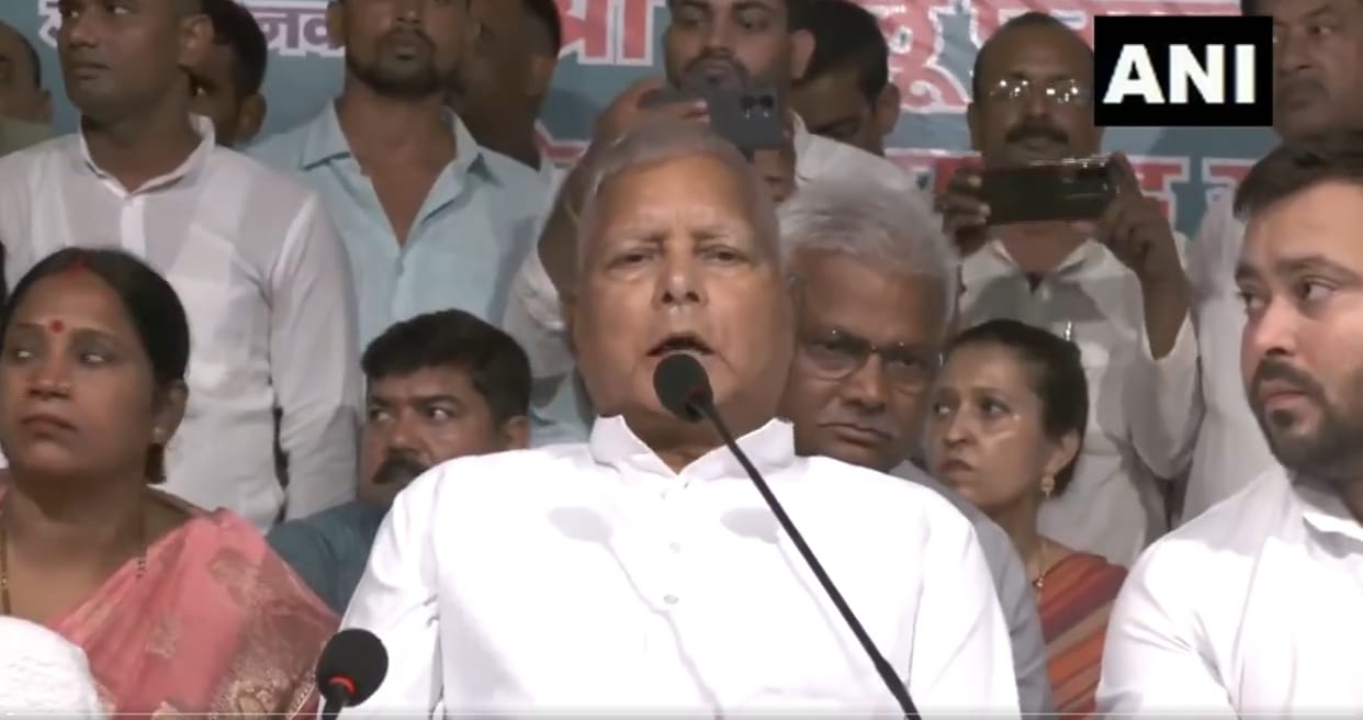 Bihar News: Lalu Yadav said that the central government will run only till August; Tejashwi Yadav, RJD, BJP