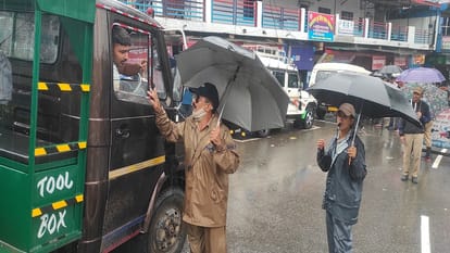River water level rises after heavy rains in kumaon Uttarakhand