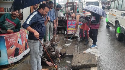 River water level rises after heavy rains in kumaon Uttarakhand