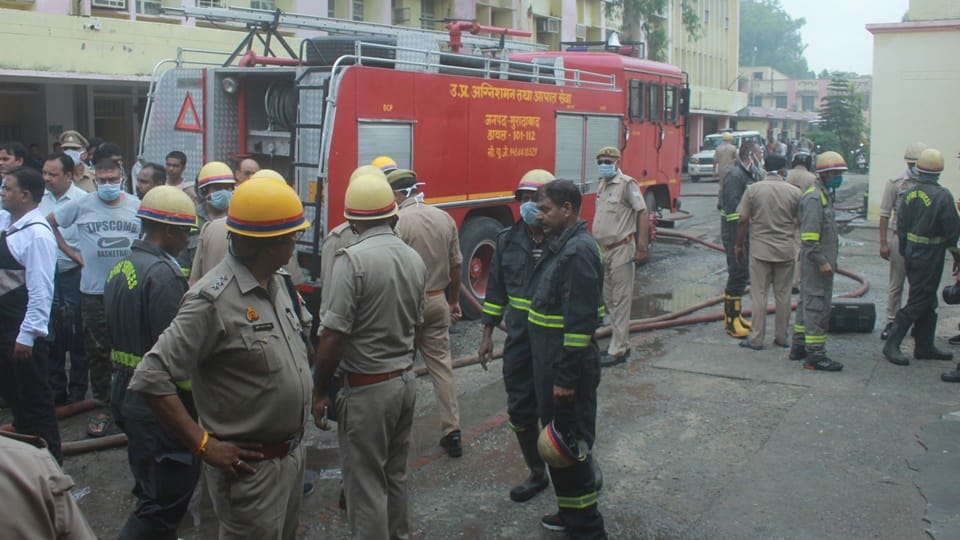 Moradabad: Trauma center built in district hospital eight years ago, fire NOC not received till now