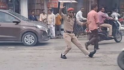 home guard unique style is trending on social media in bareilly